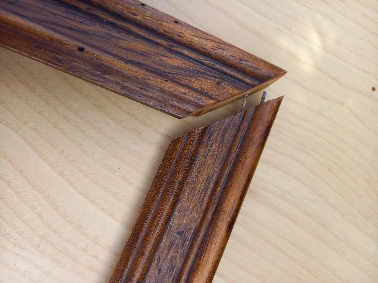 Vierkant oud houten kader – photo 6